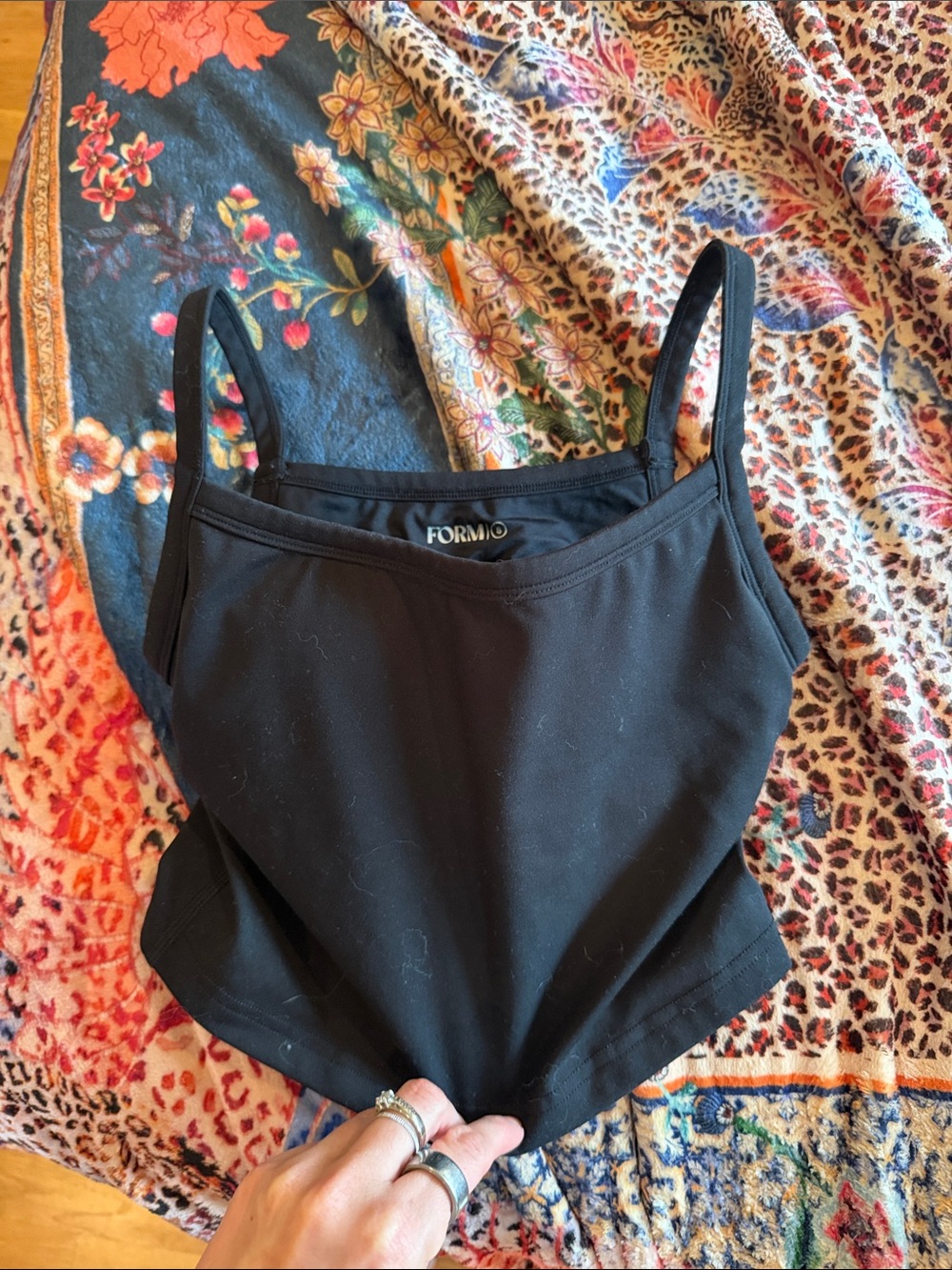FORM Black Tank Top